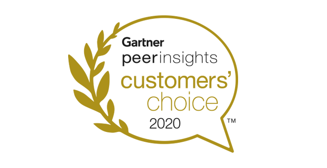 Gartner Peer Insights Customer Choice 2020