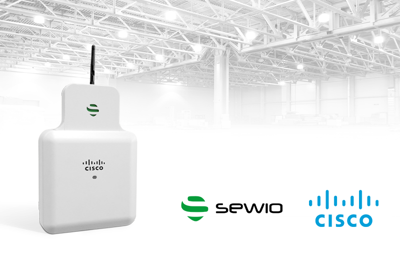 Sewio Partners with Cisco Systems to Enable Precise Localization and Cut Down on Deployment Costs