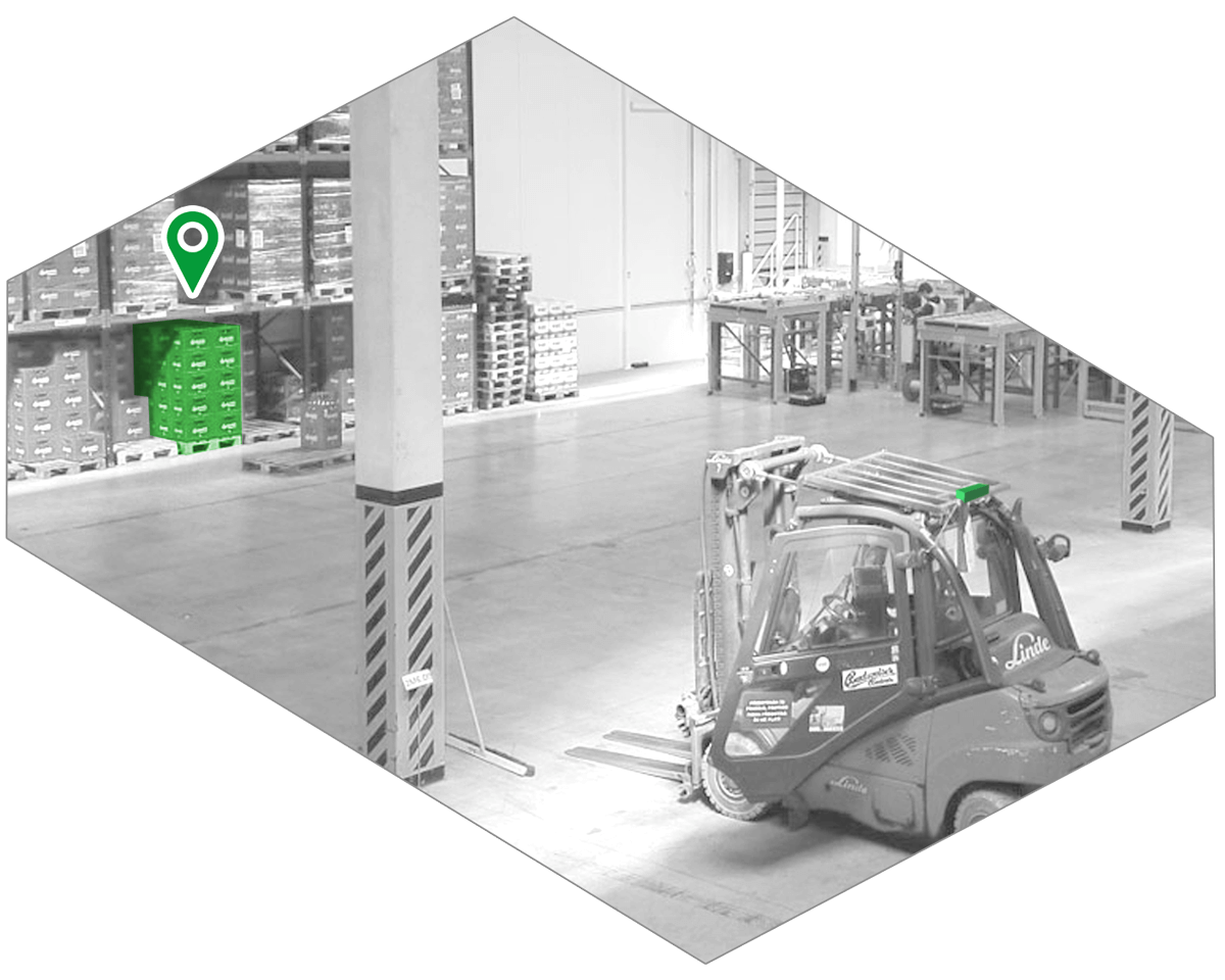 Forklift Navigation and Prevention of Incorrect Unloads - Brewery